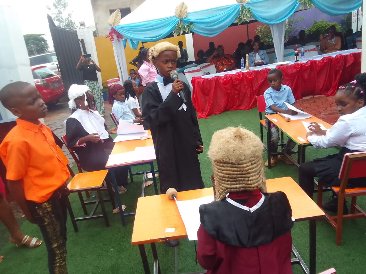 Child's Destiny Academy courtroom